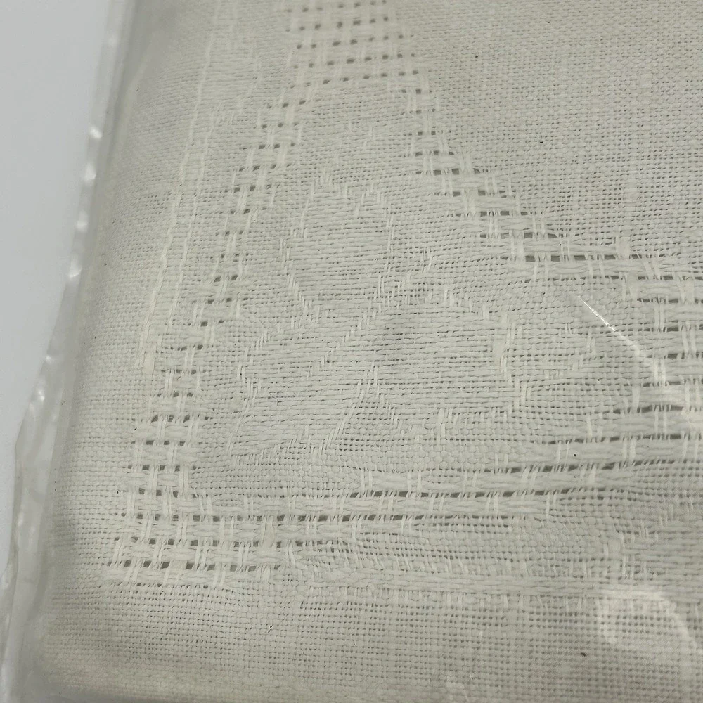 Vintage Linbro Linen/Cotton White Dinner 4-Dinner Napkins 4-Placemats New Sealed